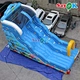 Inflatable bounce castle slide
